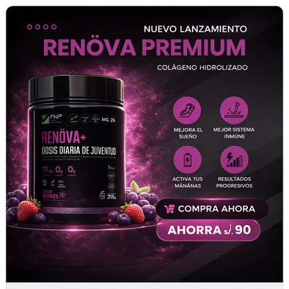 COLÁGENO RENOVA + CON BIOPÉPTIDOS ACTIVOS ✨💖