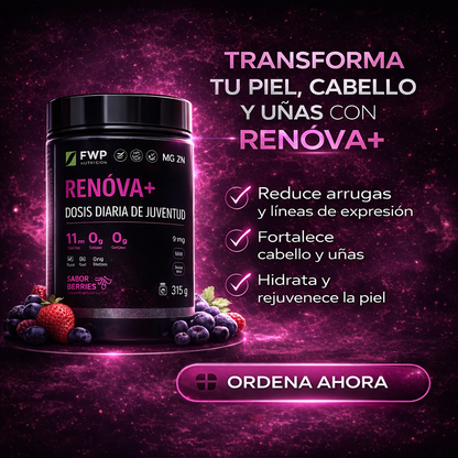 COLÁGENO RENOVA + CON BIOPÉPTIDOS ACTIVOS ✨💖