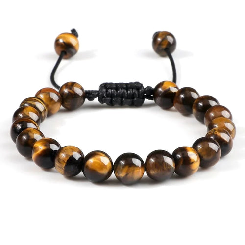 Pulsera de Piedra Natural Ojo de Tigre
