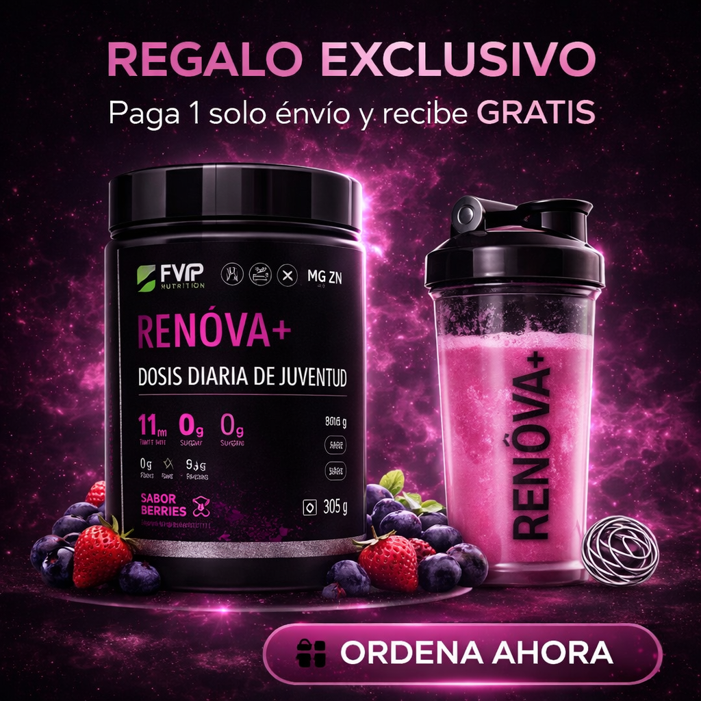 COLÁGENO RENOVA + CON BIOPÉPTIDOS ACTIVOS ✨💖